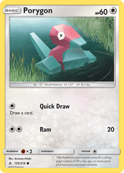 Porygon Unbroken Bonds #155
