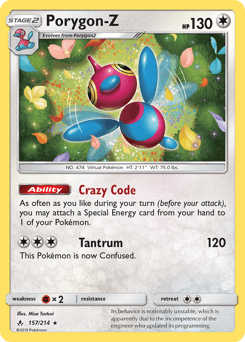 Porygon-Z Unbroken Bonds #157