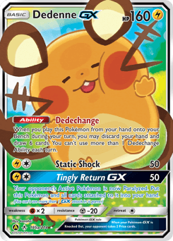 Dedenne-GX Unbroken Bonds #195a