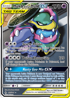 Muk & Alolan Muk-GX Unbroken Bonds #197
