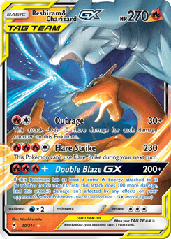 Reshiram & Charizard-GX Unbroken Bonds #20