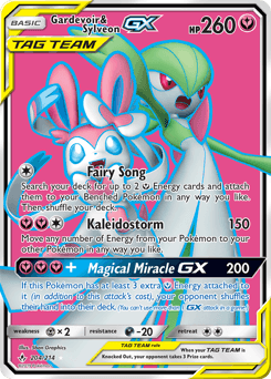 Gardevoir & Sylveon-GX Unbroken Bonds #204
