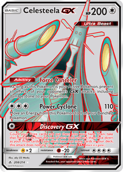 Celesteela-GX Unbroken Bonds #208