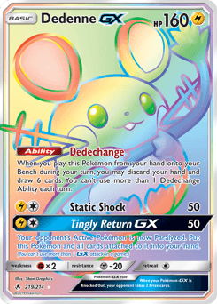 Dedenne-GX Unbroken Bonds #219