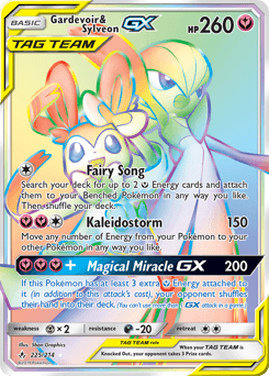 Gardevoir & Sylveon-GX Unbroken Bonds #225