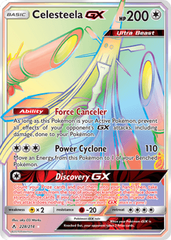 Celesteela-GX Unbroken Bonds #228