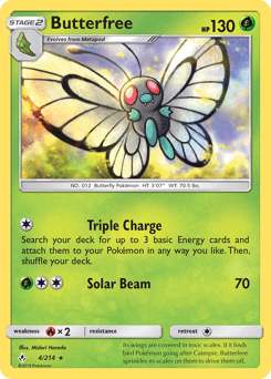 Butterfree Unbroken Bonds #4