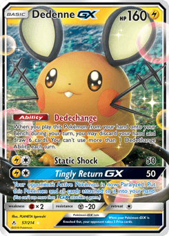 Dedenne-GX Unbroken Bonds #57