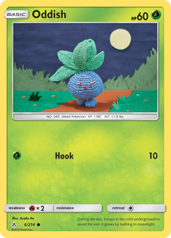 Oddish Unbroken Bonds #6