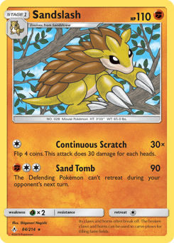 Sandslash Unbroken Bonds #84