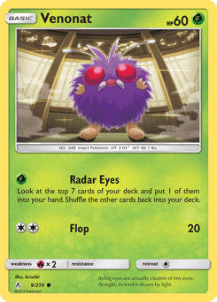 Venonat Unbroken Bonds #9