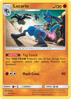 Lucario Unified Minds #117