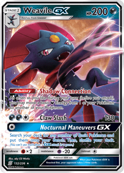 Weavile-GX Unified Minds #132