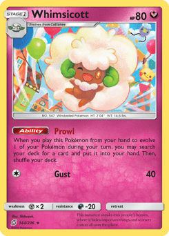 Whimsicott Unified Minds #144