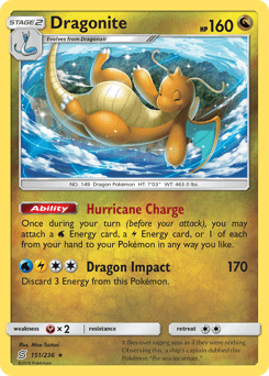 Dragonite Unified Minds #151