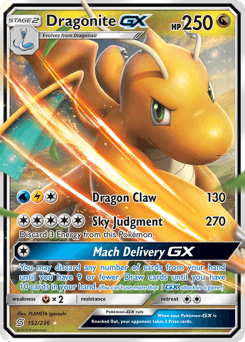 Dragonite-GX Unified Minds #152