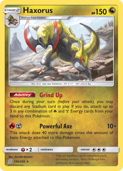 Haxorus Unified Minds #156