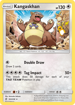 Kangaskhan Unified Minds #163