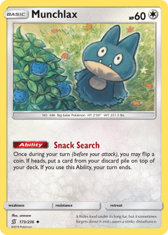 Munchlax Unified Minds #173