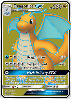 Dragonite-GX Unified Minds #229