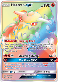 Heatran-GX Unified Minds #238