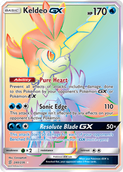 Keldeo-GX Unified Minds #240
