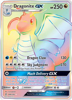 Dragonite-GX Unified Minds #248