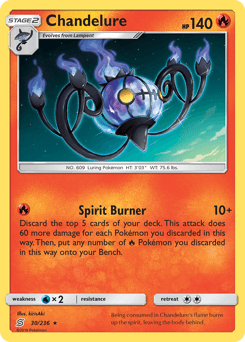 Chandelure Unified Minds #30