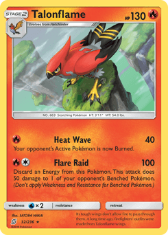 Talonflame Unified Minds #32