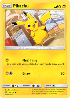 Pikachu Unified Minds #55