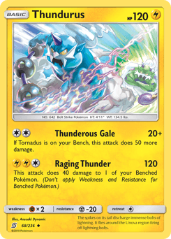 Thundurus Unified Minds #68