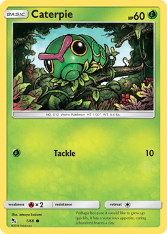 Caterpie Hidden Fates #1