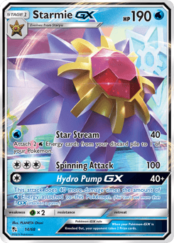 Starmie-GX Hidden Fates #14
