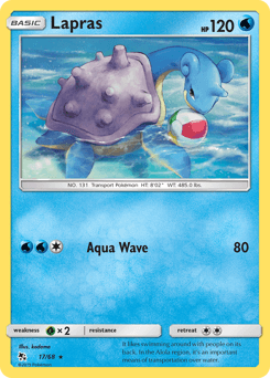 Lapras Hidden Fates #17