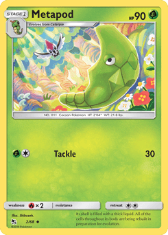Metapod Hidden Fates #2