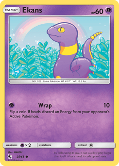 Ekans Hidden Fates #25