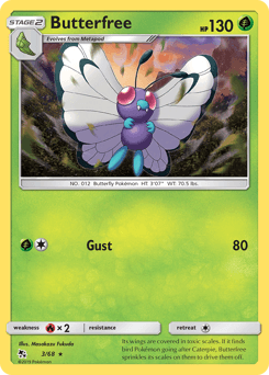 Butterfree Hidden Fates #3