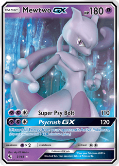 Mewtwo-GX Hidden Fates #31