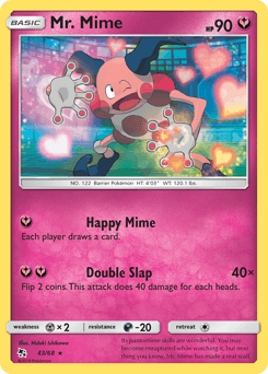 Mr. Mime Hidden Fates #43