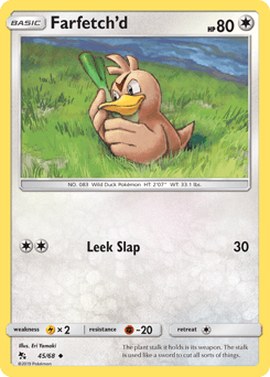 Farfetch'd Hidden Fates #45