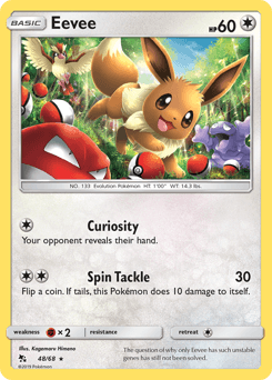 Eevee Hidden Fates #48