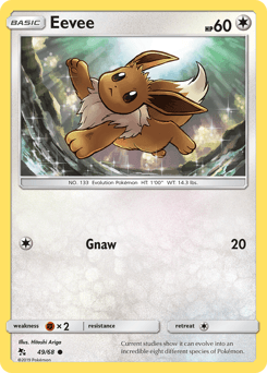 Eevee Hidden Fates #49