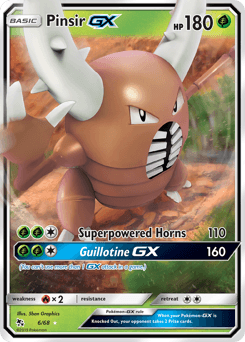 Pinsir-GX Hidden Fates #6