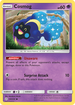Cosmog Cosmic Eclipse #100