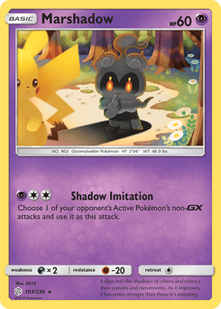 Marshadow Cosmic Eclipse #103