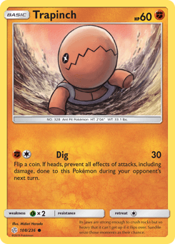 Trapinch Cosmic Eclipse #108