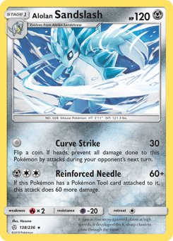 Alolan Sandslash Cosmic Eclipse #138