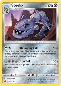Steelix Cosmic Eclipse #139