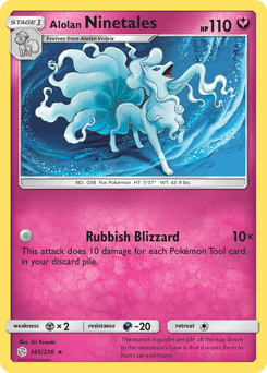 Alolan Ninetales Cosmic Eclipse #145