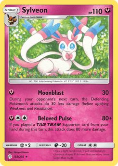 Sylveon Cosmic Eclipse #155